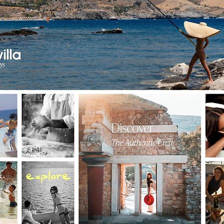 Maroulas Villas Ioanna & Stavros, Private Pools, Bbq & Seaview, By Thinkvilla Esterno foto