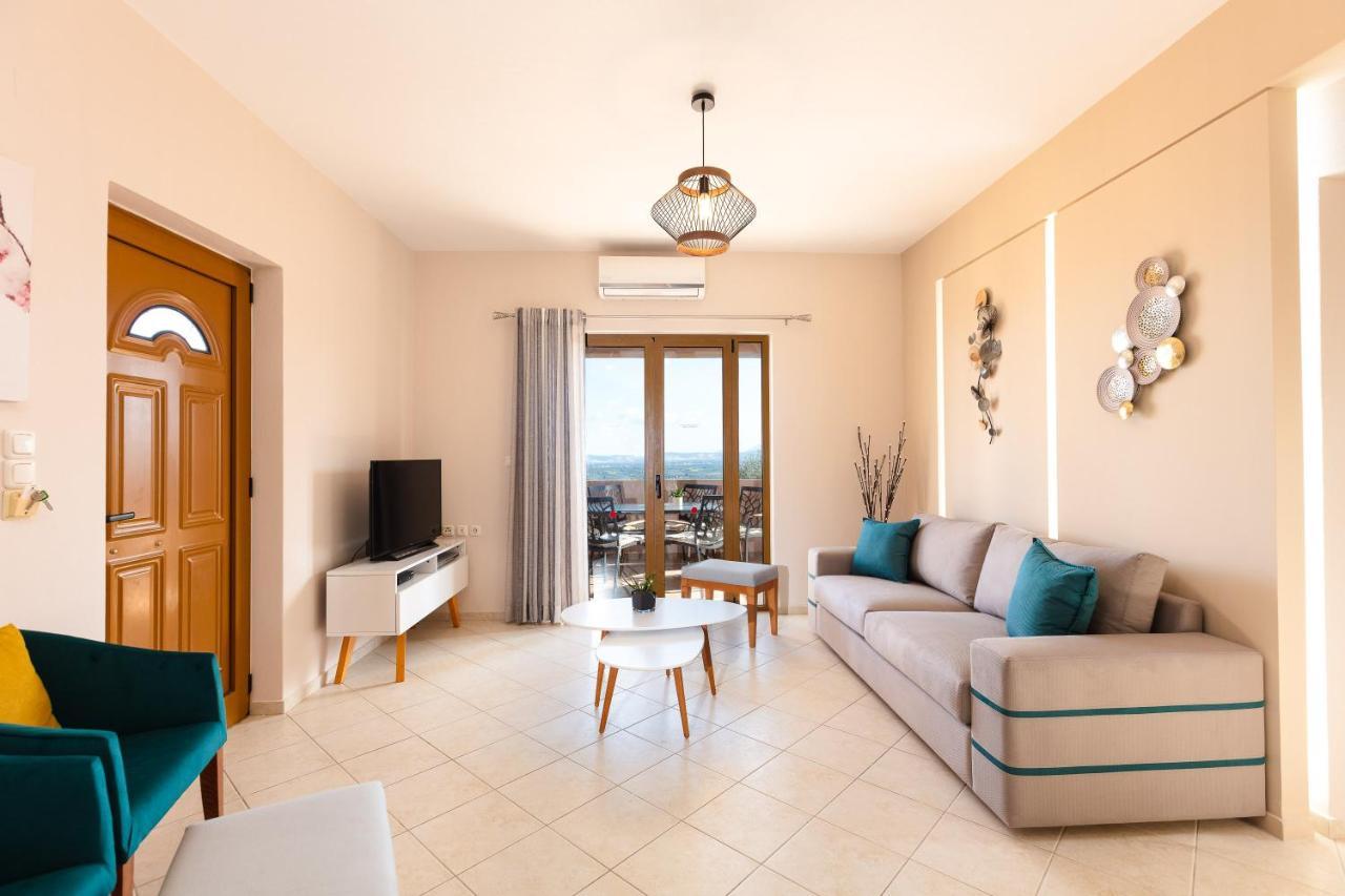 Maroulas Villas Ioanna & Stavros, Private Pools, Bbq & Seaview, By Thinkvilla Esterno foto