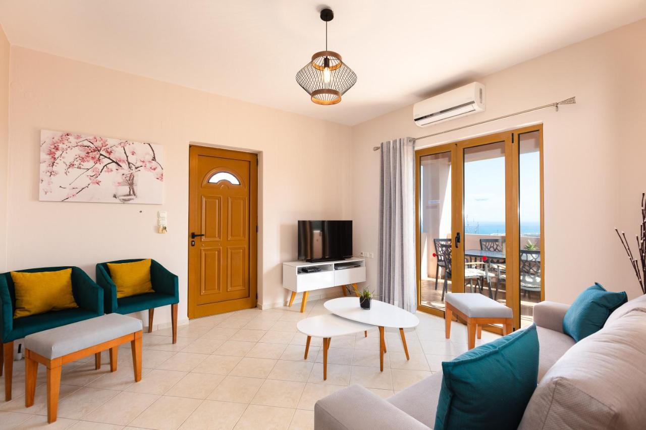 Maroulas Villas Ioanna & Stavros, Private Pools, Bbq & Seaview, By Thinkvilla Esterno foto