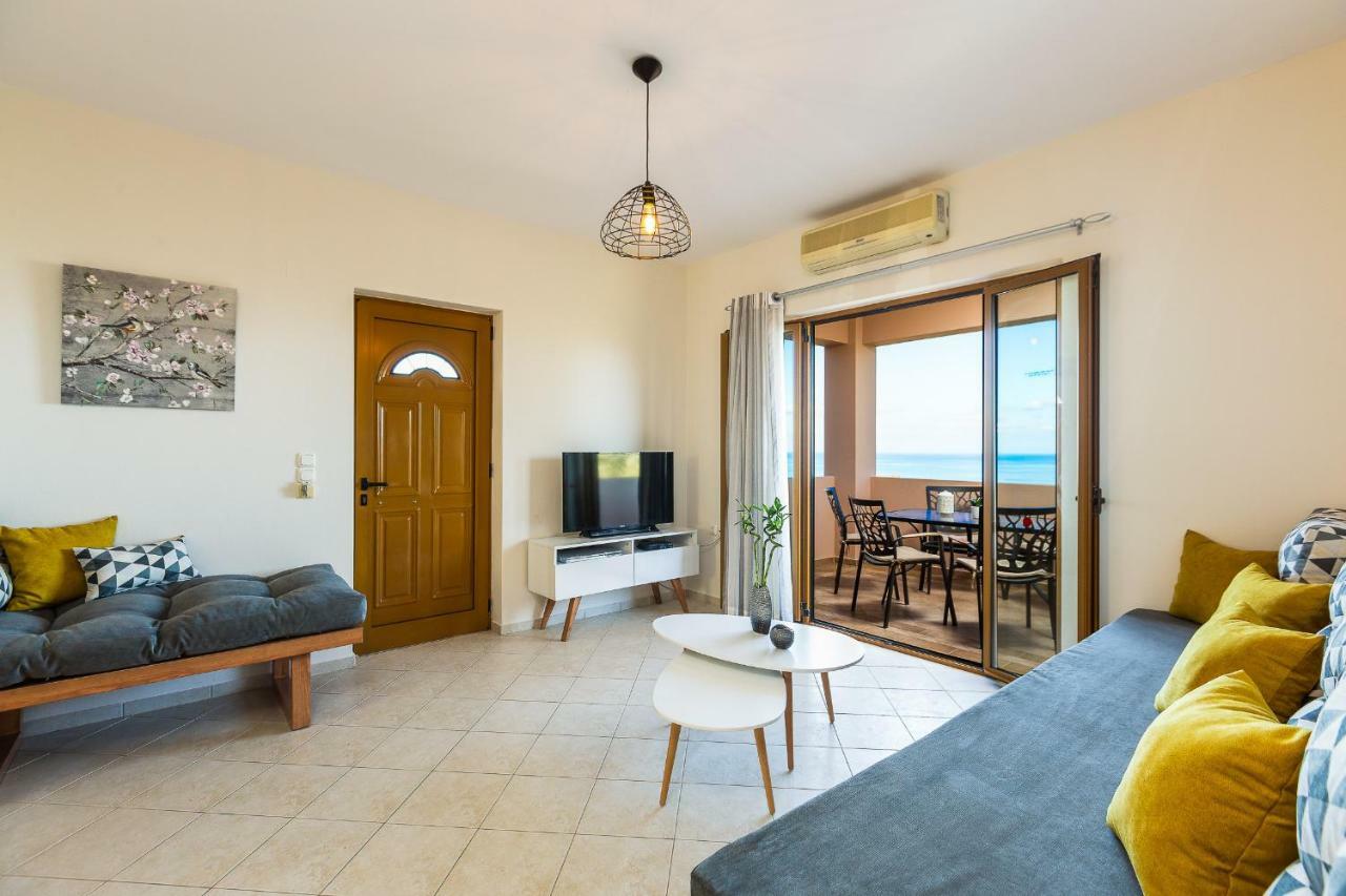 Maroulas Villas Ioanna & Stavros, Private Pools, Bbq & Seaview, By Thinkvilla Esterno foto