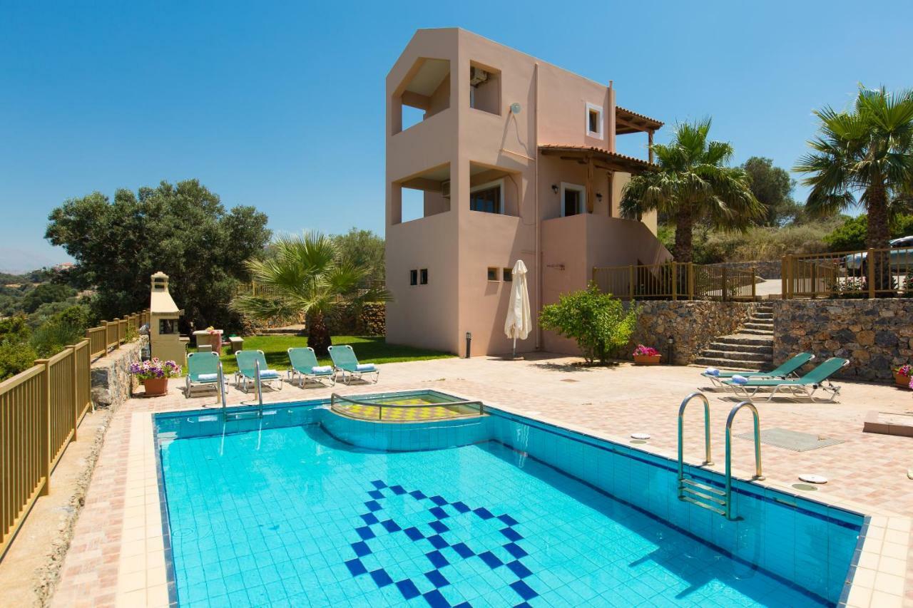 Maroulas Villas Ioanna & Stavros, Private Pools, Bbq & Seaview, By Thinkvilla Esterno foto