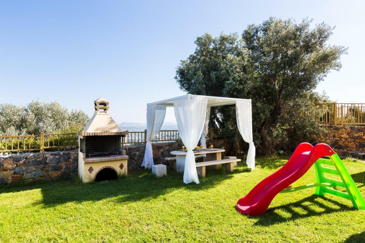 Maroulas Villas Ioanna & Stavros, Private Pools, Bbq & Seaview, By Thinkvilla Esterno foto