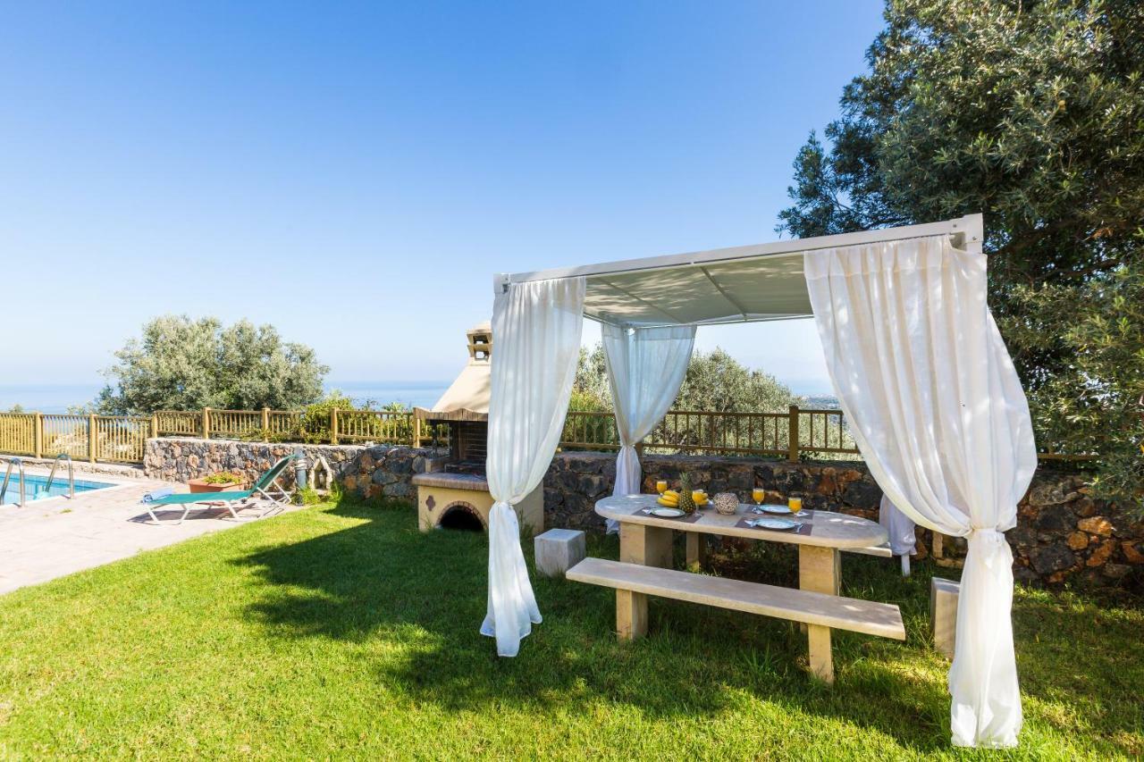 Maroulas Villas Ioanna & Stavros, Private Pools, Bbq & Seaview, By Thinkvilla Esterno foto