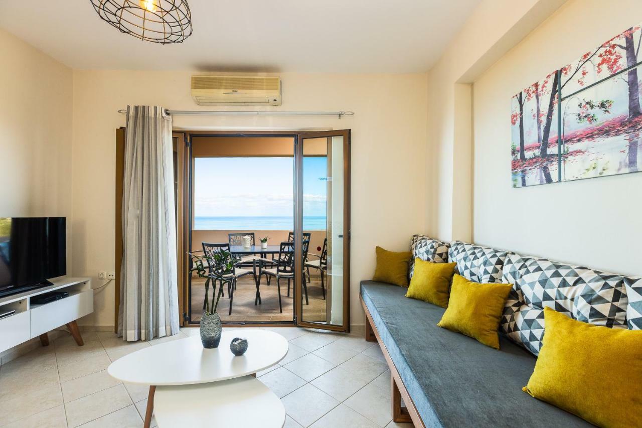 Maroulas Villas Ioanna & Stavros, Private Pools, Bbq & Seaview, By Thinkvilla Esterno foto