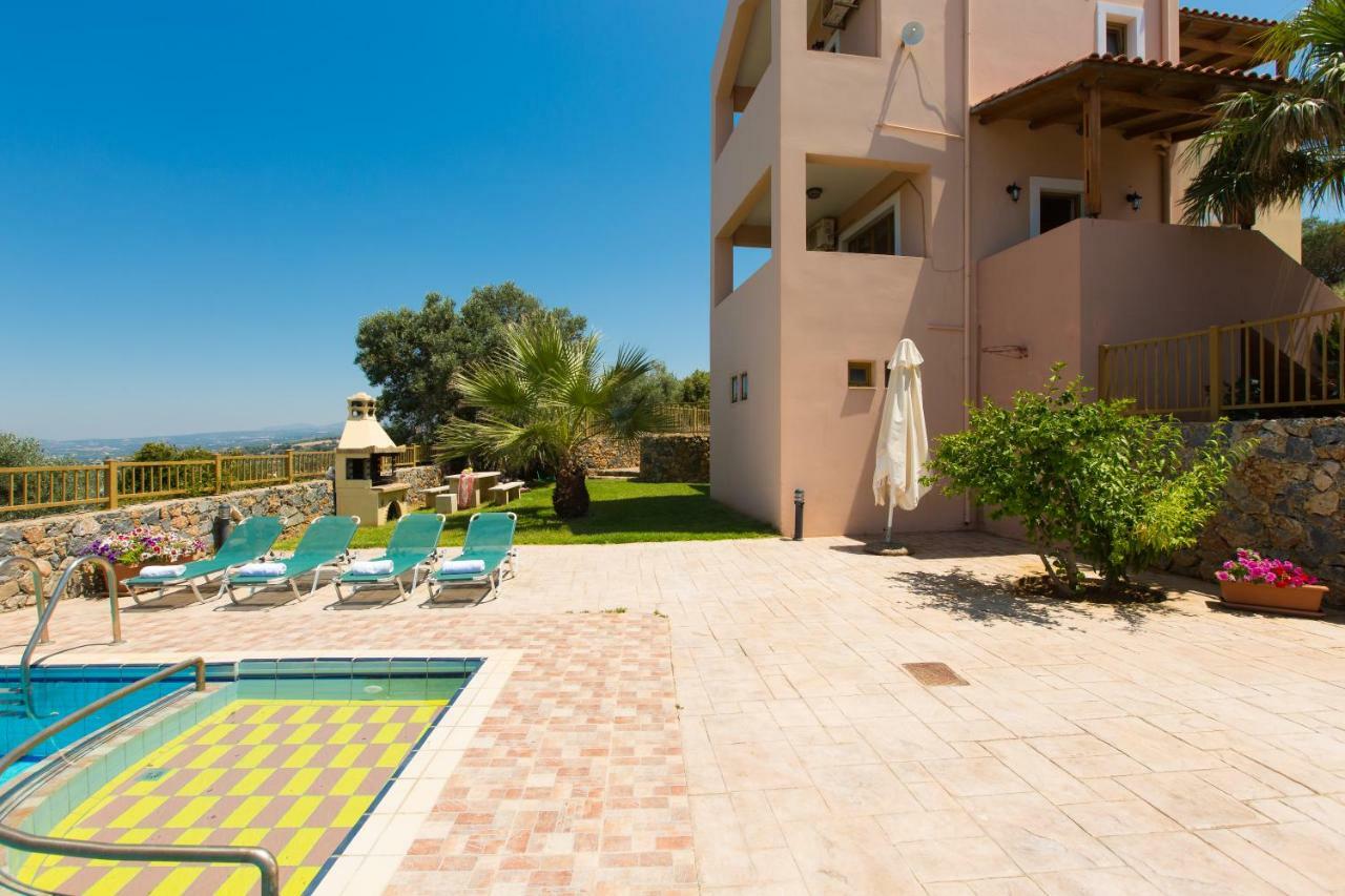 Maroulas Villas Ioanna & Stavros, Private Pools, Bbq & Seaview, By Thinkvilla Esterno foto