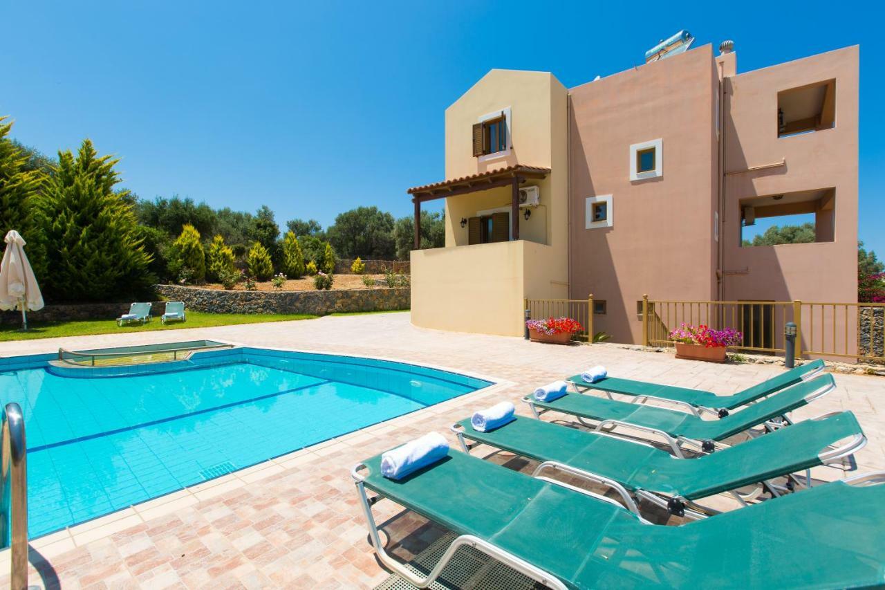 Maroulas Villas Ioanna & Stavros, Private Pools, Bbq & Seaview, By Thinkvilla Esterno foto